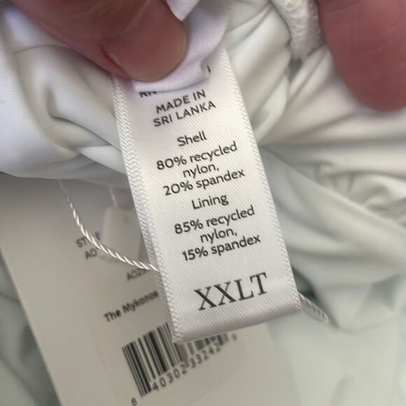 Andie Swim The Mykonos One Piece LT Swimsuit White size XXL Tall NWT flaw - Picture 7 of 11